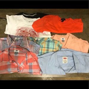 Bundle of 8 shirts